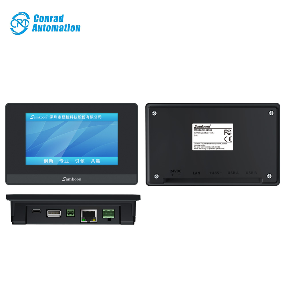 Samkoon HMI High Quality Industrial Samkoon SK-043QS Human Machine Interface HMI 4.3 Inch Touch Screen Display in Stock