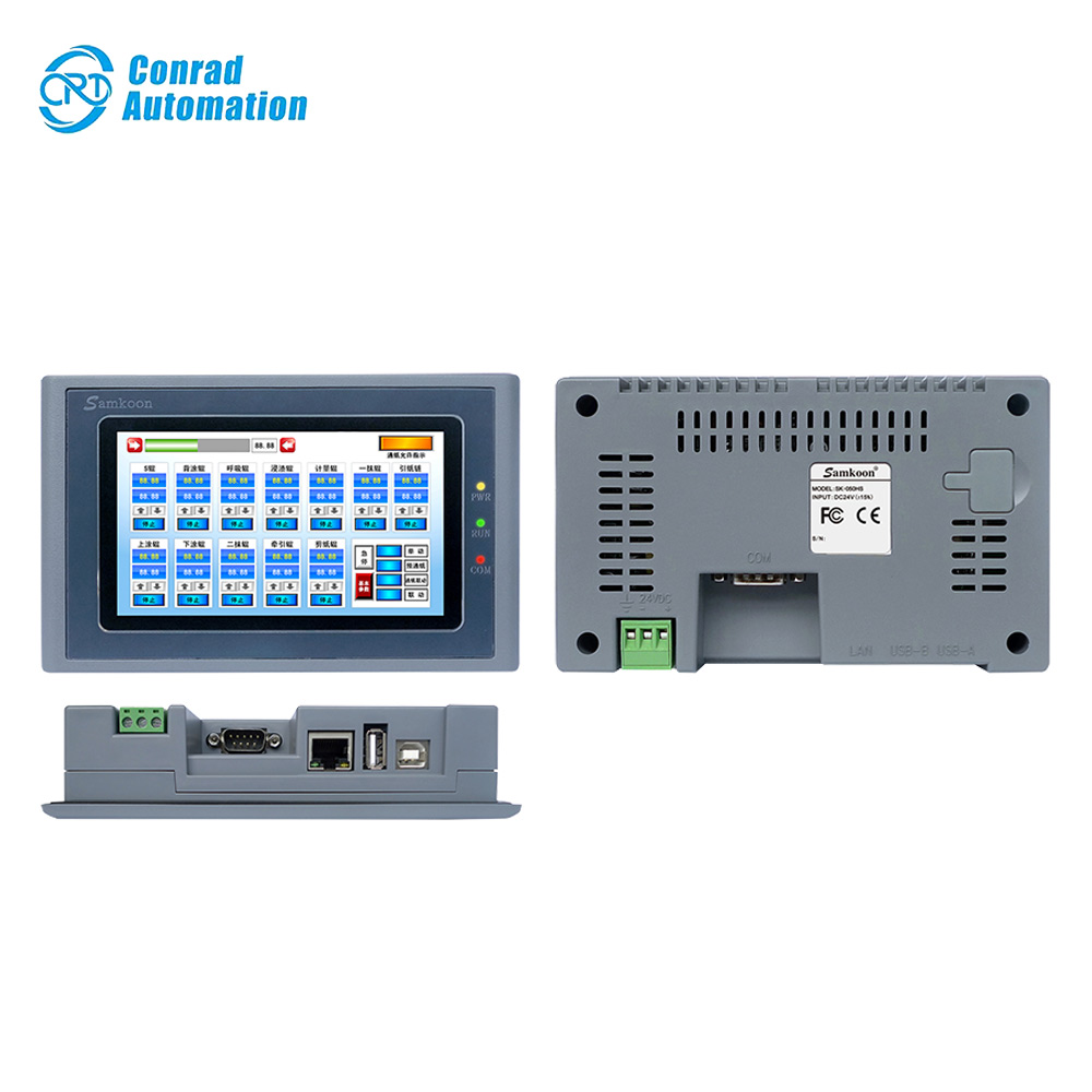 Samkoon HMI High Quality Industrial Samkoon SK-050HS Human Machine Interface HMI 5 Inch Touch Screen Display in Stock