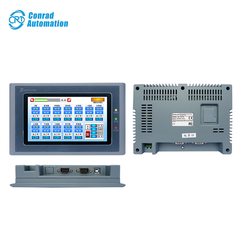 Samkoon HMI High Quality Industrial Samkoon SK-057FE Human Machine Interface HMI 5.7 Inch Touch Screen Display in Stock