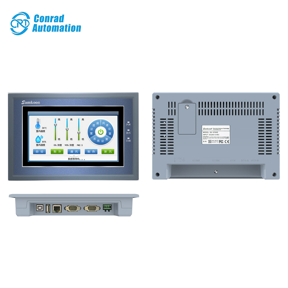 Samkoon HMI High Quality Industrial Samkoon SK-070ME Human Machine Interface HMI 7 Inch Touch Screen Display in Stock