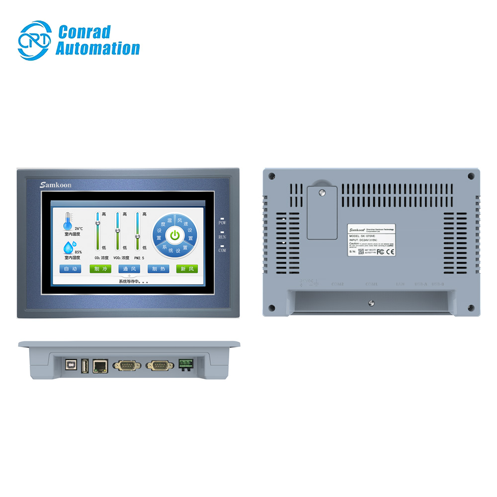 Samkoon HMI High Quality Industrial Samkoon SK-070MS Human Machine Interface HMI 7 Inch Touch Screen Display in Stock