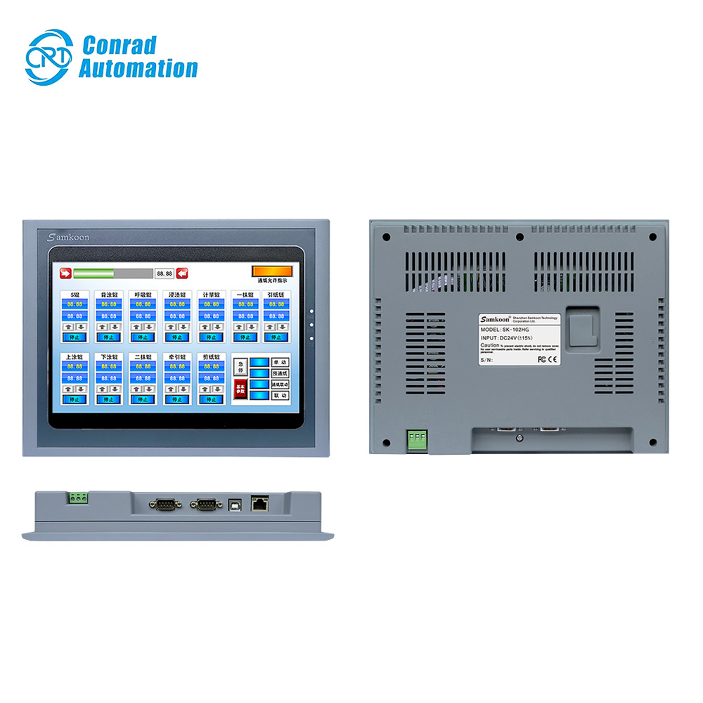 Samkoon HMI High Quality Industrial Samkoon SK-102HG Human Machine Interface HMI 10.2 Inch Touch Screen Display in Stock