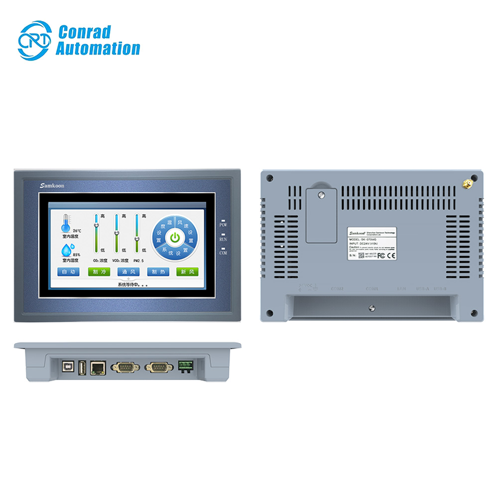 Samkoon HMI High Quality Industrial Samkoon SK-102CW Human Machine Interface HMI 10.2 Inch Touch Screen Display in Stock