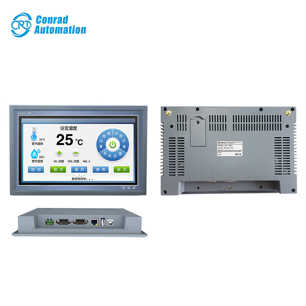 Samkoon HMI High Quality Industrial Samkoon SK-102CE Human Machine Interface HMI 10.2 Inch Touch Screen Display in Stock