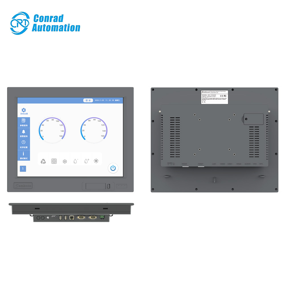 Samkoon HMI High Quality Industrial Samkoon SK-H150AS Human Machine Interface HMI 15 Inch Touch Screen Display in Stock